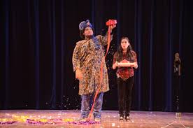 magician performing